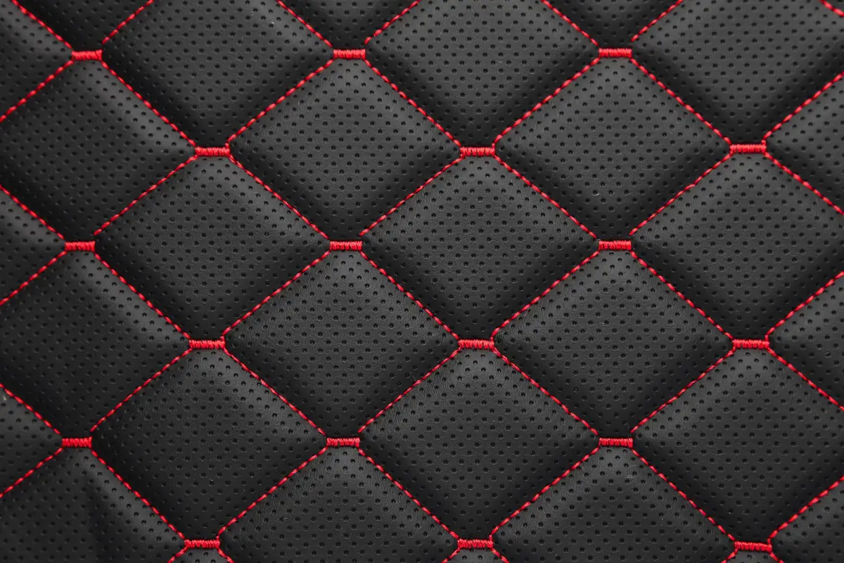 NOKTA NAKIŞ SİYAH 6X5 KIRMIZI İP